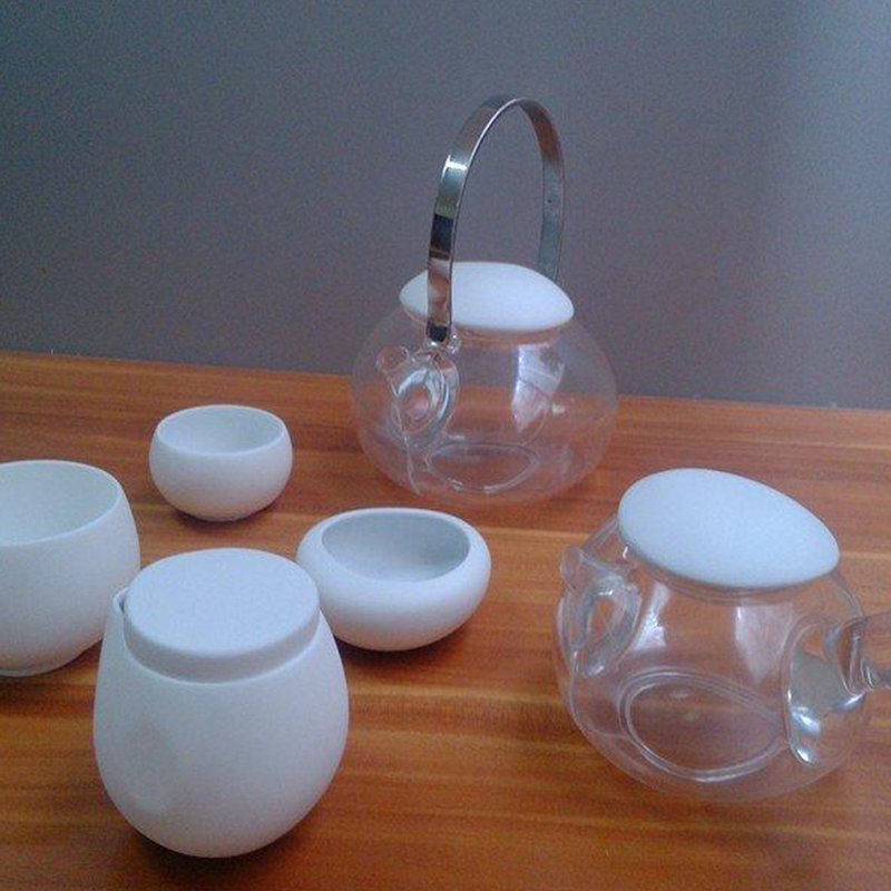 实用的树脂茶具透明茶杯