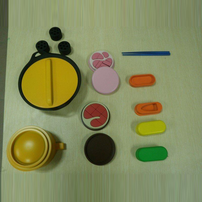 个性拼接彩色塑料厨具玩具模型