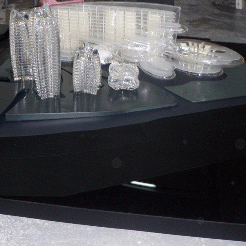 水晶透明楼盘模型城市广场模型手板
